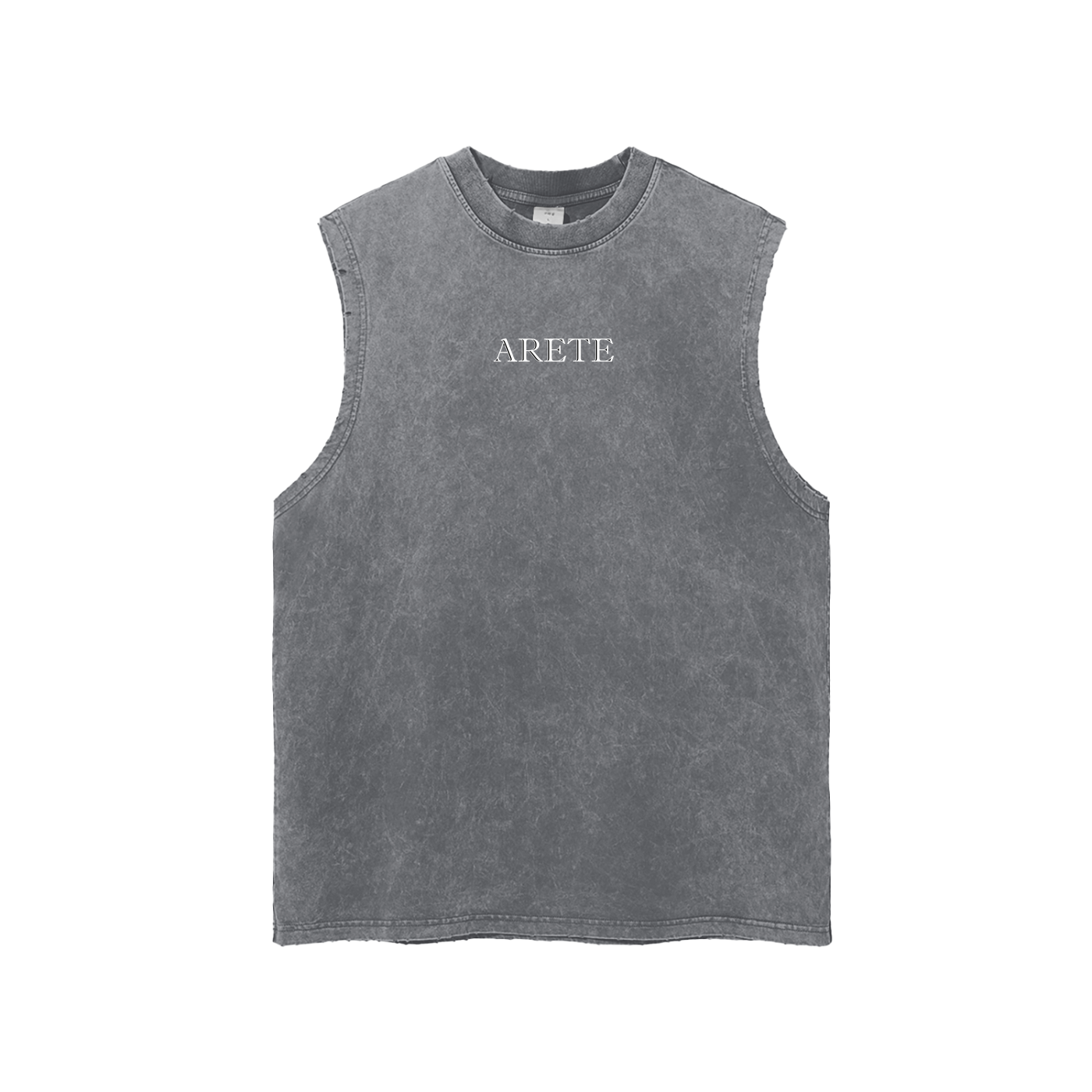 Always Fighting Green and Blue Text Tank Top - ARETE