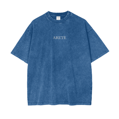 Always Fighting Green and White Text T-shirt - ARETE
