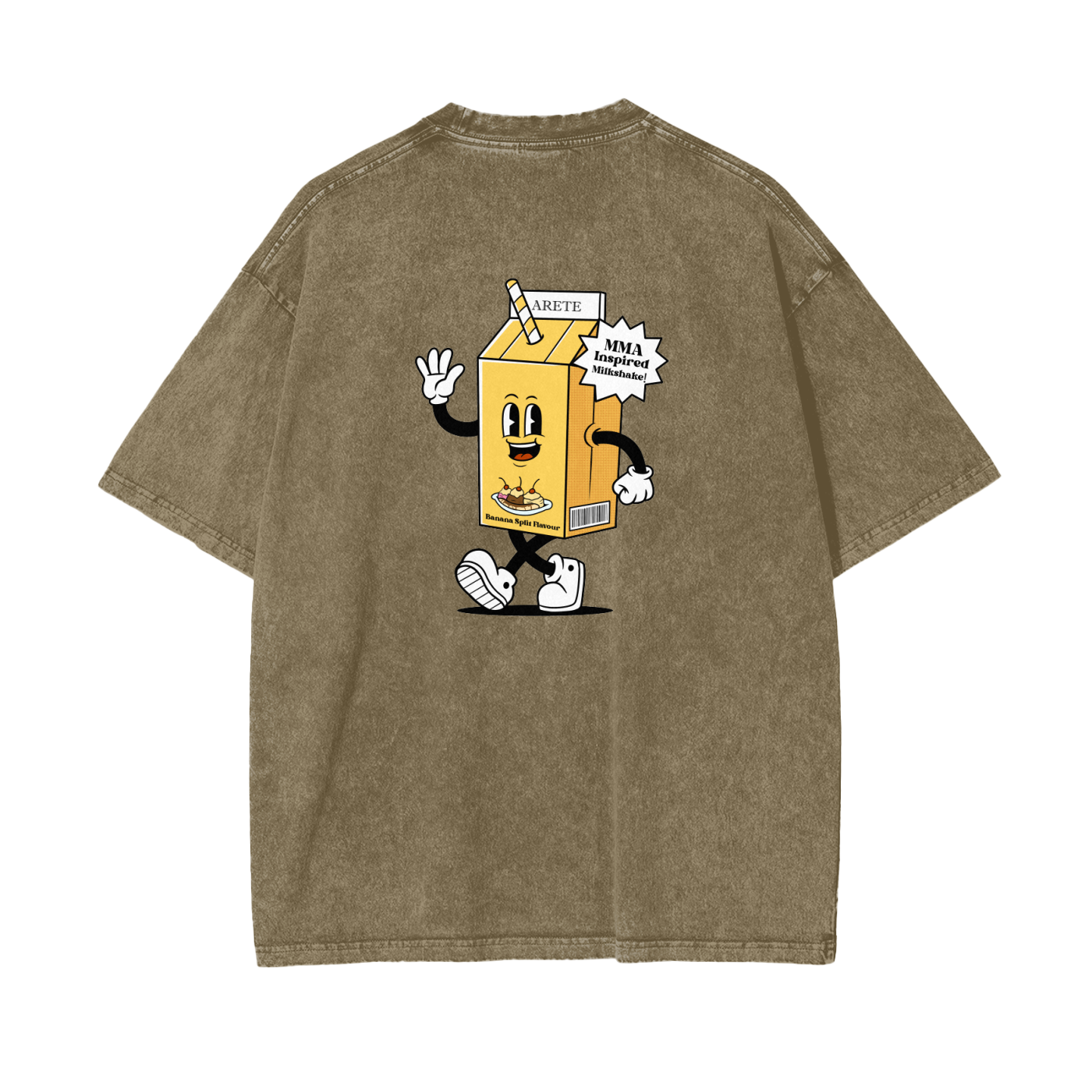Banana Split Milkshake T-shirt - ARETE