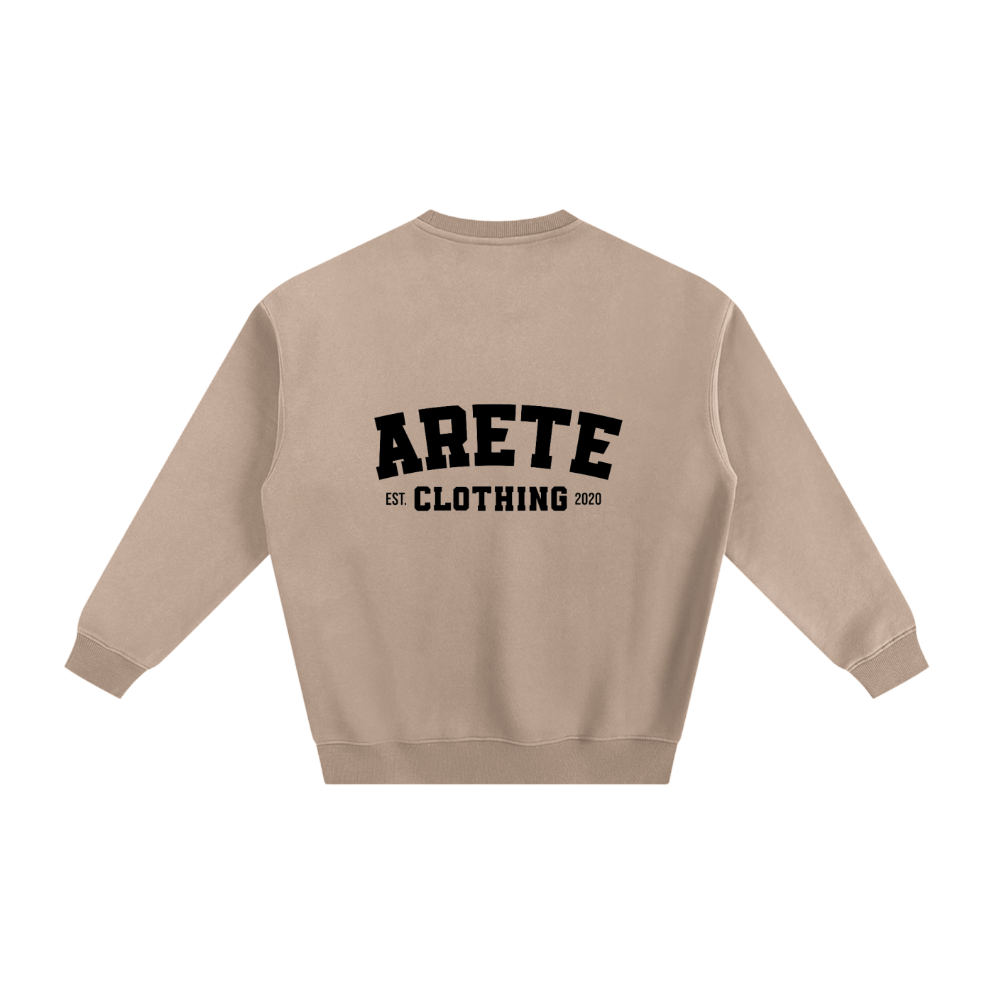 ARETE Classic Black Text Sweatshirt - ARETE
