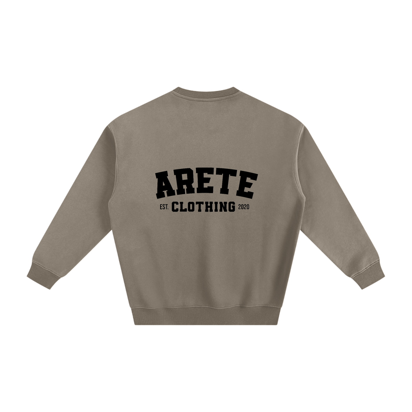 ARETE Classic Black Text Sweatshirt - ARETE
