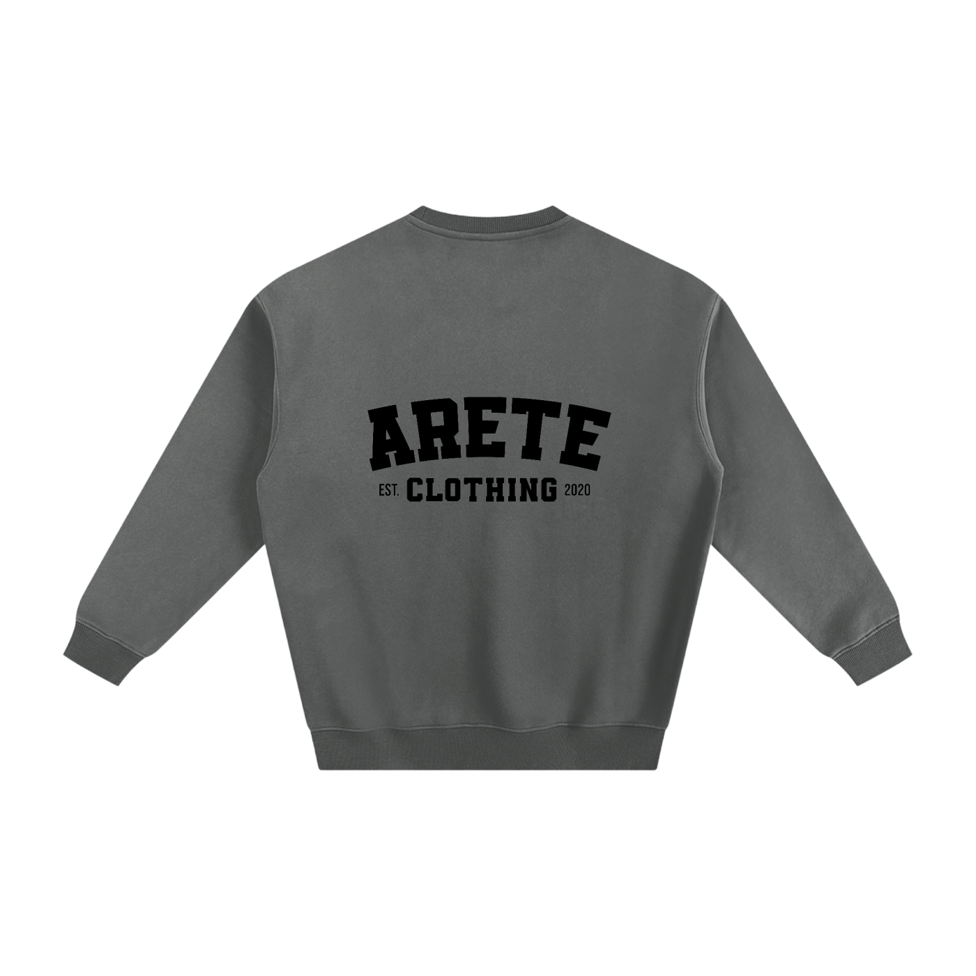 ARETE Classic Black Text Sweatshirt - ARETE
