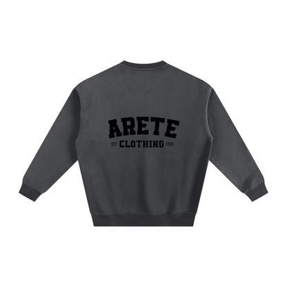 ARETE Classic Black Text Sweatshirt - ARETE