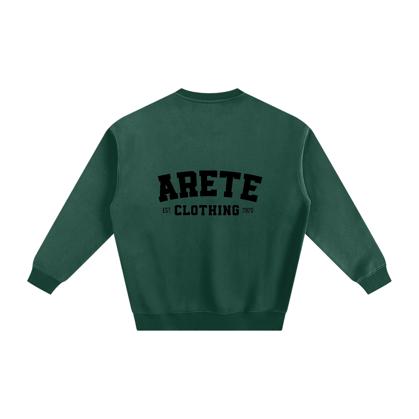 ARETE Classic Black Text Sweatshirt - ARETE