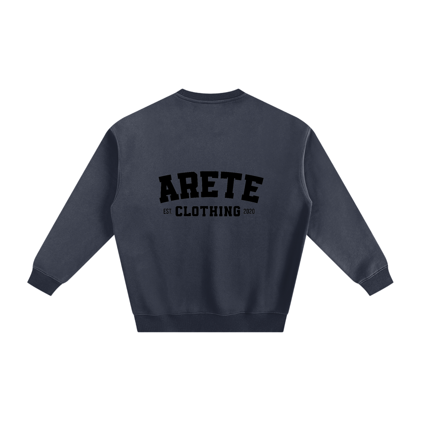 ARETE Classic Black Text Sweatshirt - ARETE