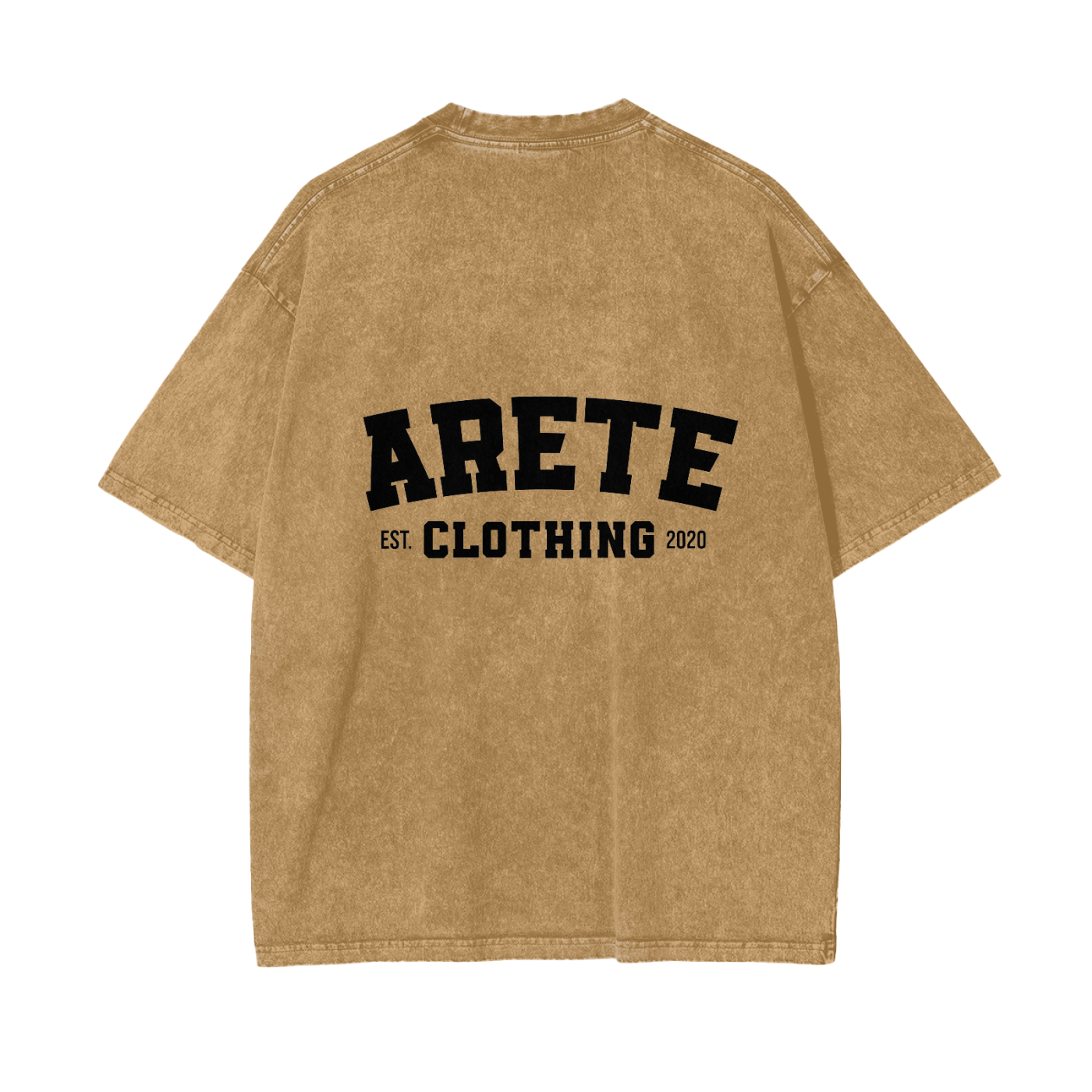 ARETE Classic Black Text t-shirt