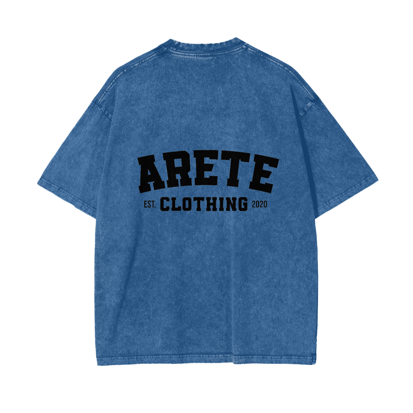 ARETE Classic Black Text t-shirt