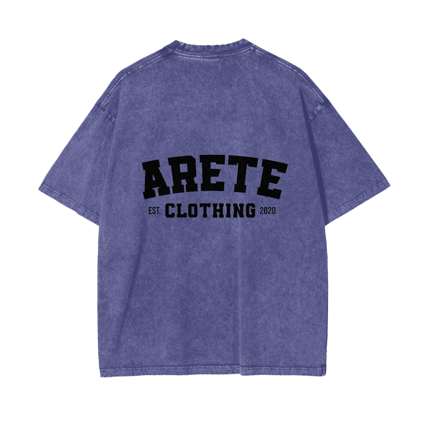 ARETE Classic Black Text t-shirt