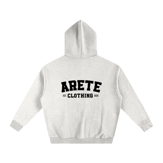 ARETE Classic Black Text Hoodie - ARETE