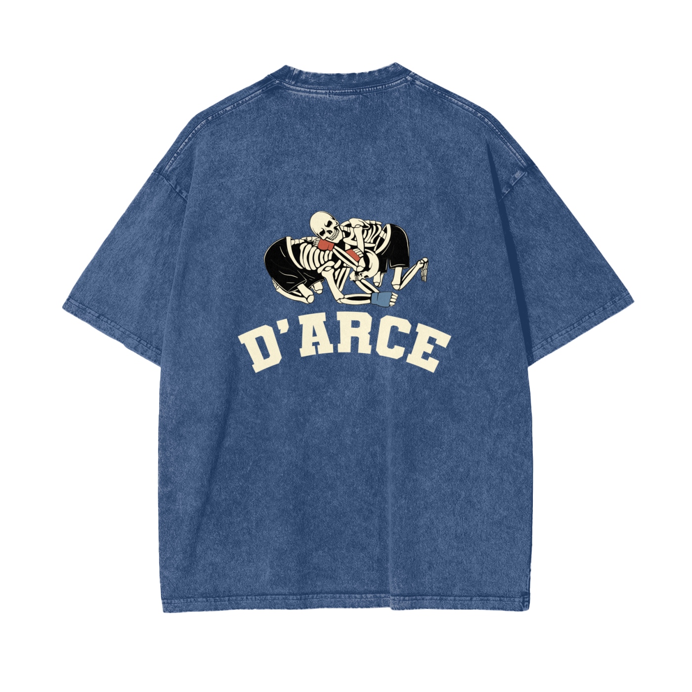 D'ARCE Choke Beige Text T-shirt - ARETE