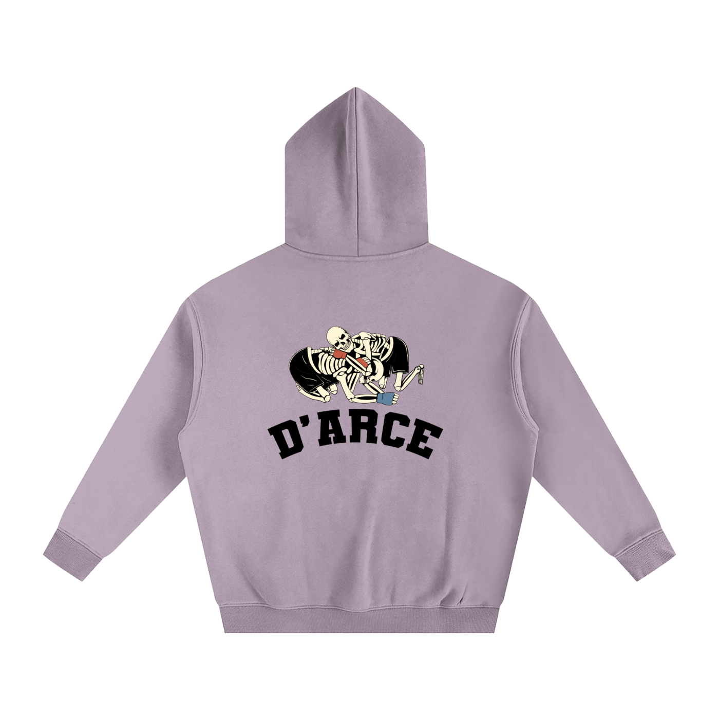 D'ARCE Choke Black Text Hoodie - ARETE
