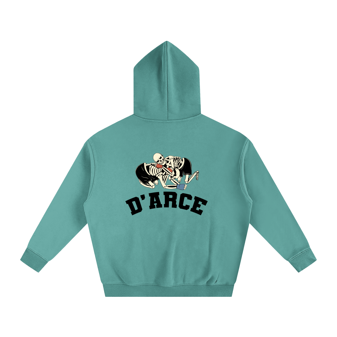 D'ARCE Choke Black Text Hoodie - ARETE