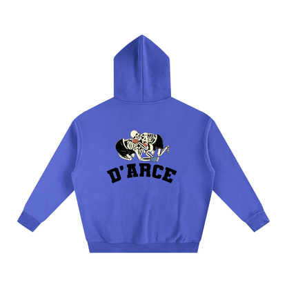D'ARCE Choke Black Text Hoodie - ARETE