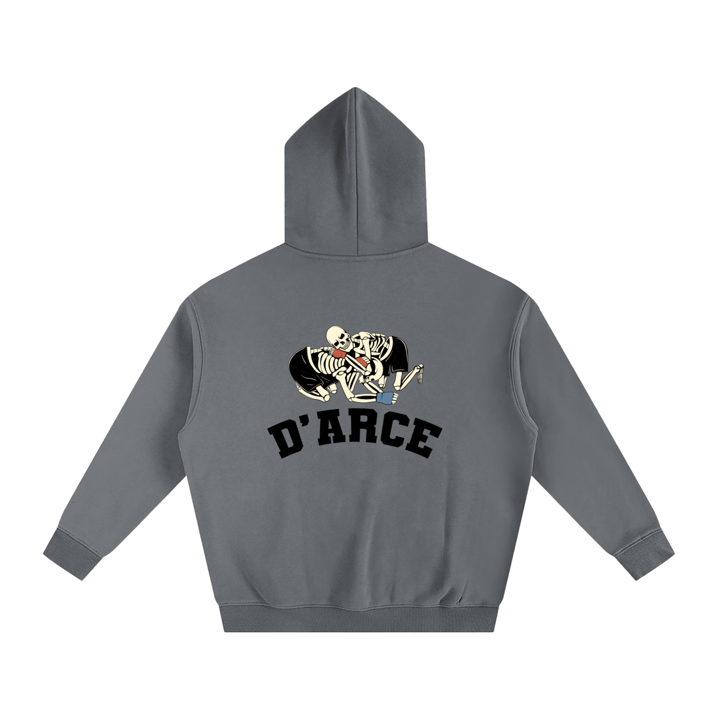 D'ARCE Choke Black Text Hoodie - ARETE