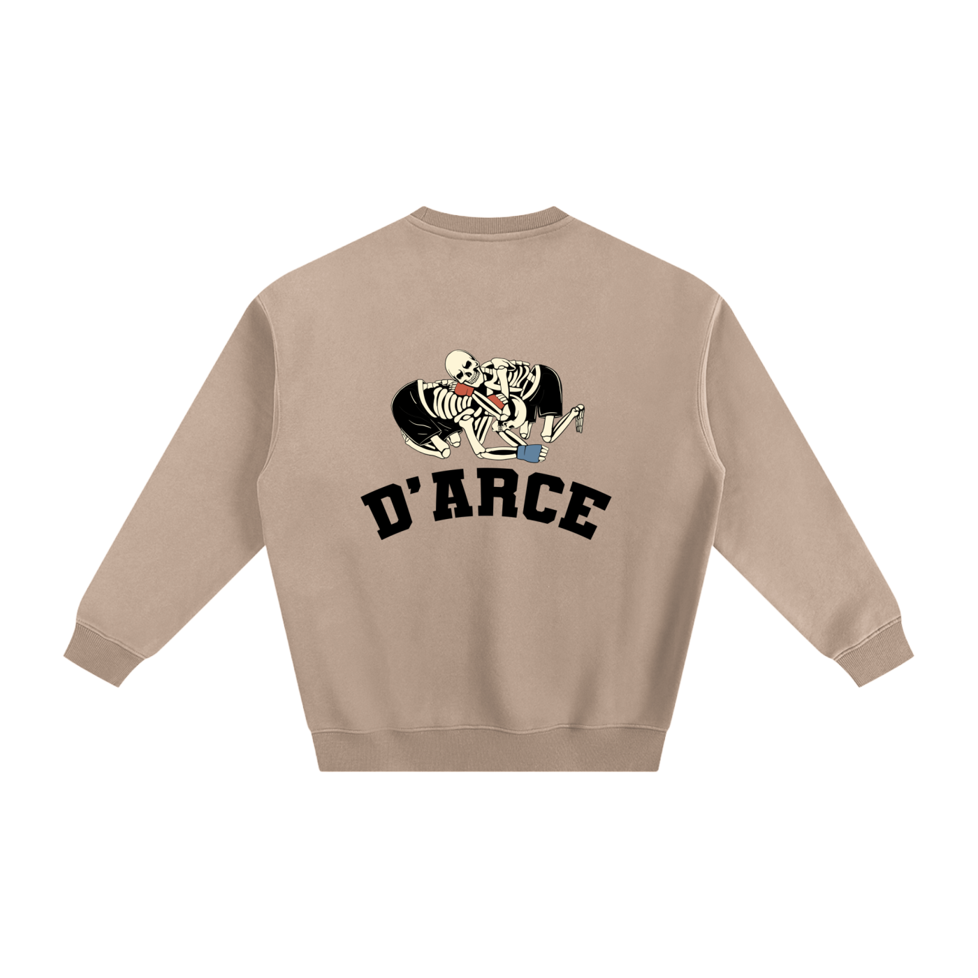 D'ARCE Choke Black Text Sweatshirt - ARETE