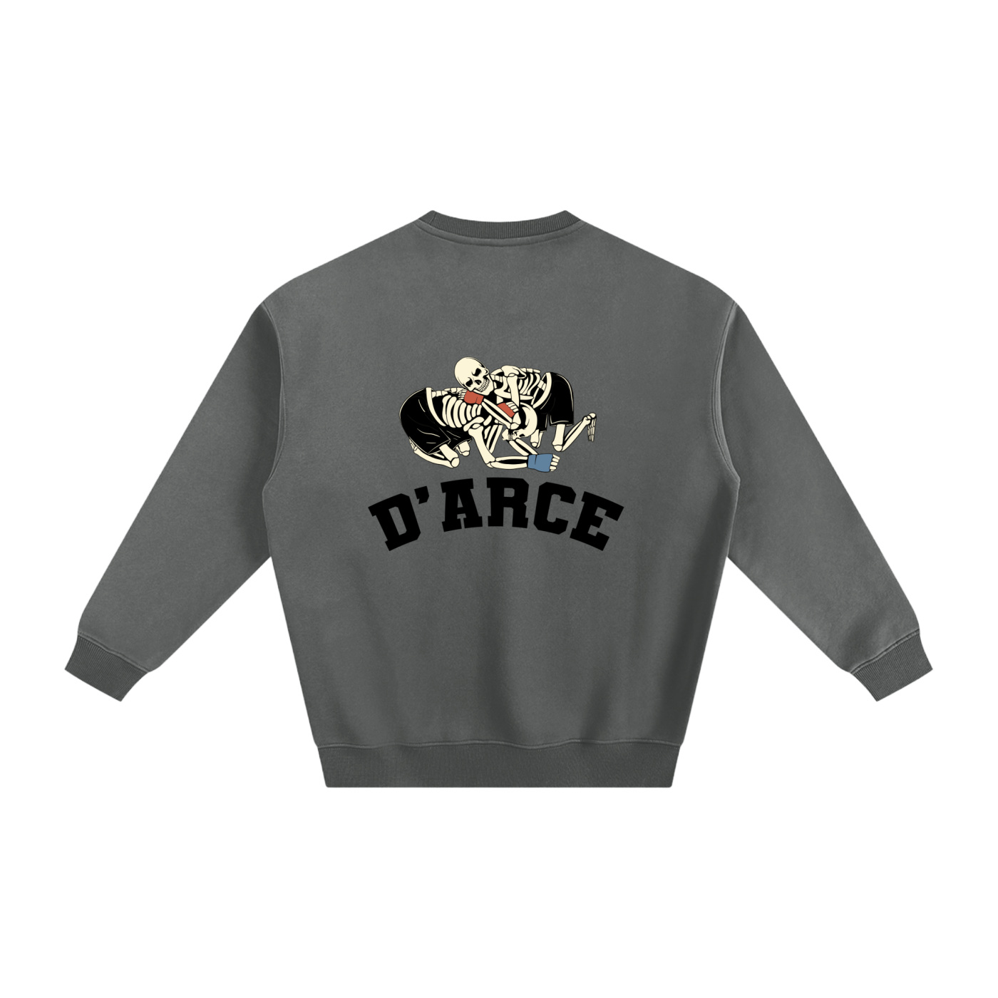D'ARCE Choke Black Text Sweatshirt - ARETE