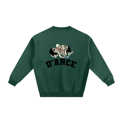 D'ARCE Choke Black Text Sweatshirt - ARETE