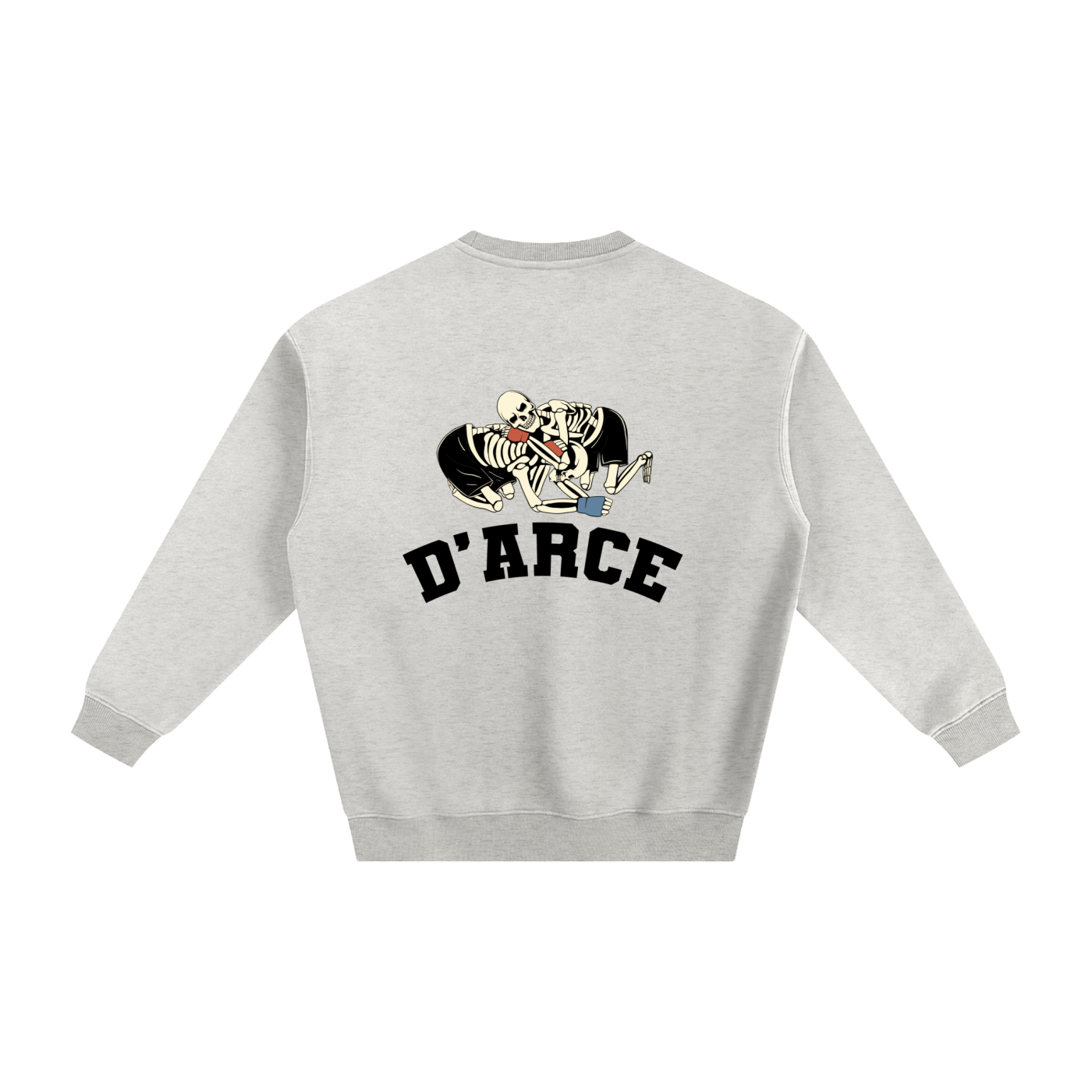D'ARCE Choke Black Text Sweatshirt - ARETE