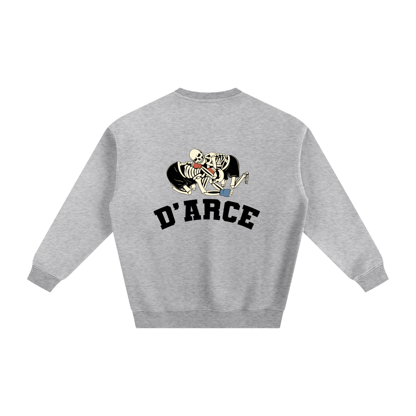 D'ARCE Choke Black Text Sweatshirt - ARETE