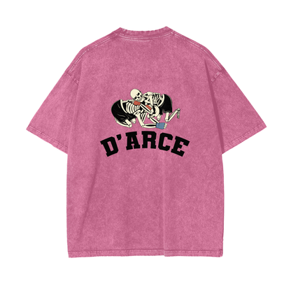 D'ARCE Choke Black Text T-shirt - ARETE