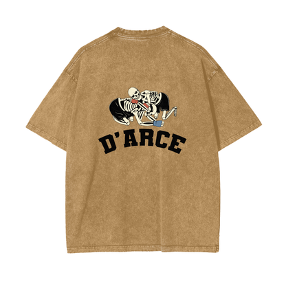 D'ARCE Choke Black Text T-shirt - ARETE