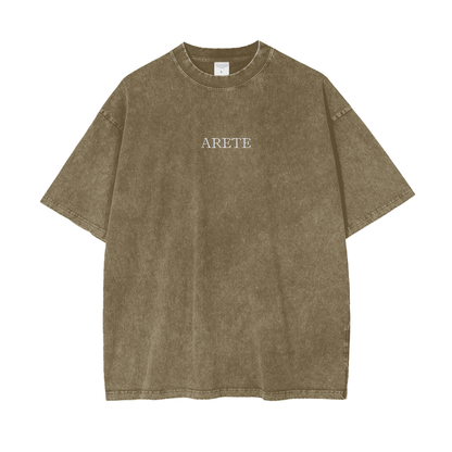 D'ARCE Choke Black Text T-shirt - ARETE