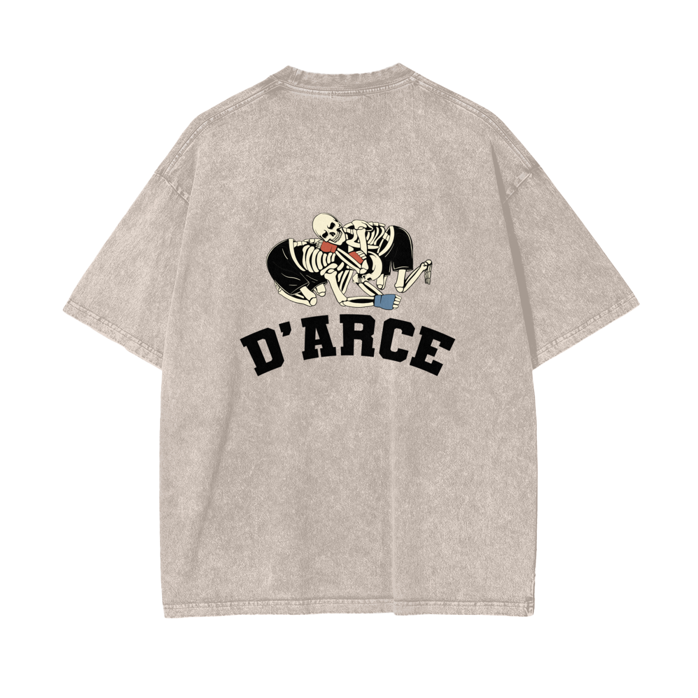 D'ARCE Choke Black Text T-shirt - ARETE