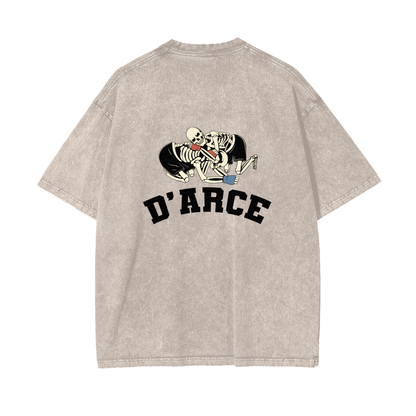 D'ARCE Choke Black Text T-shirt - ARETE