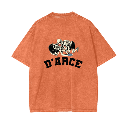 D'ARCE Choke Black Text T-shirt - ARETE