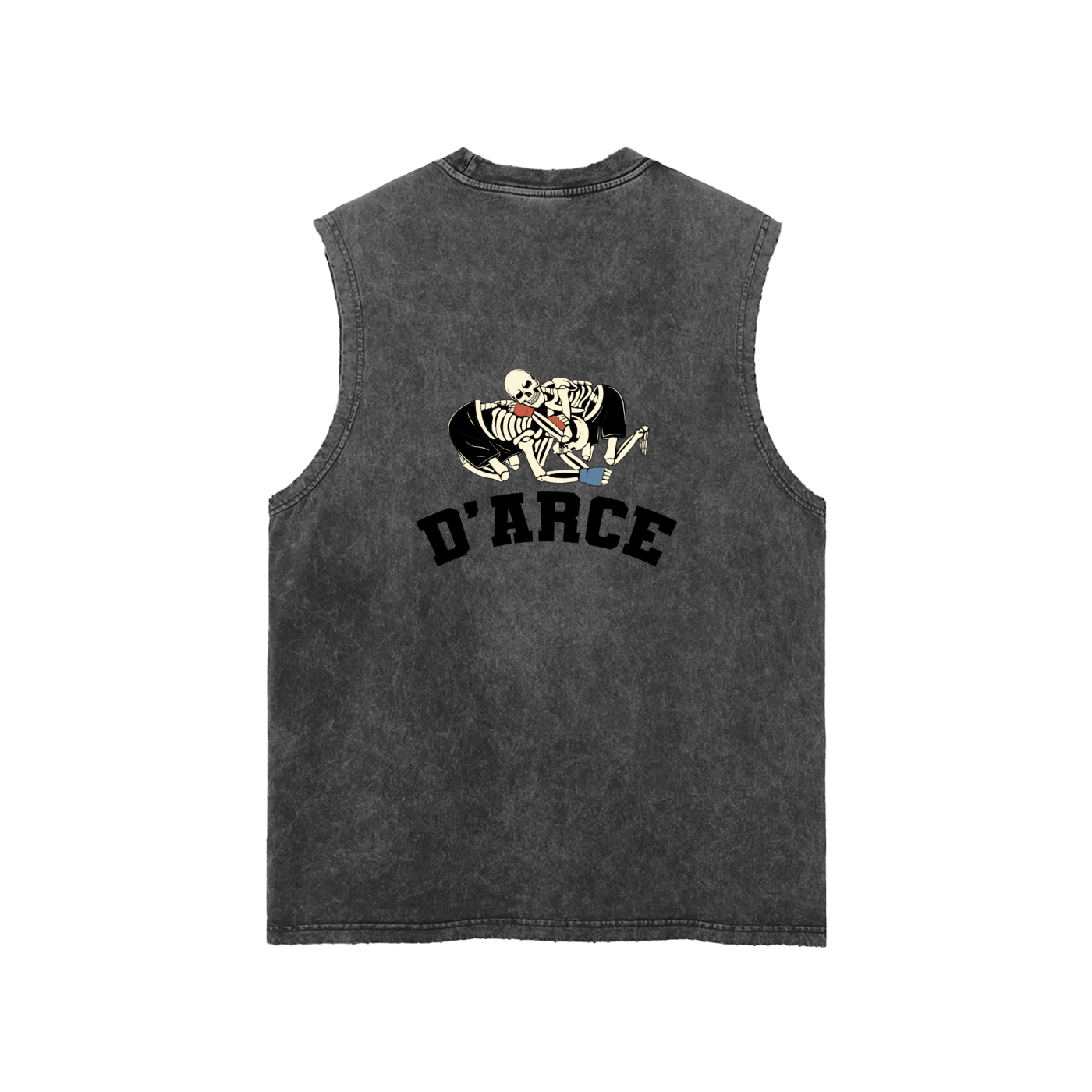 D'arce Choke Black Text Tank Top - ARETE