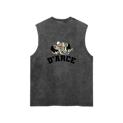 D'arce Choke Black Text Tank Top - ARETE