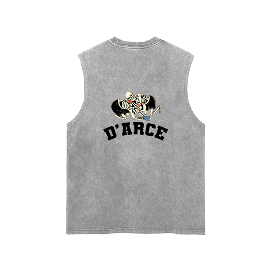 D'arce Choke Black Text Tank Top - ARETE