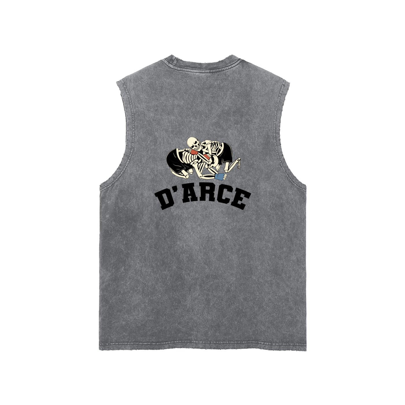 D'arce Choke Black Text Tank Top - ARETE