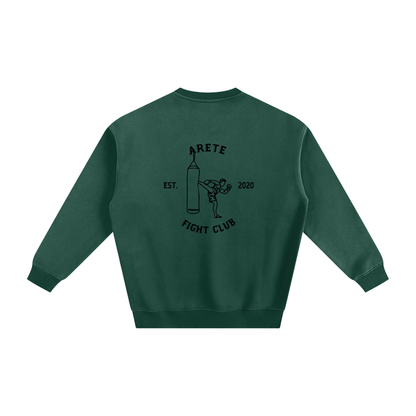 Fight Club Black Text Sweatshirt - ARETE
