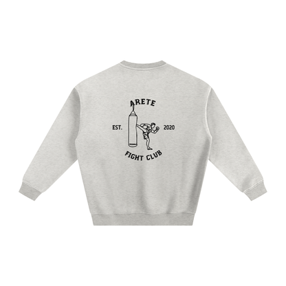 Fight Club Black Text Sweatshirt - ARETE
