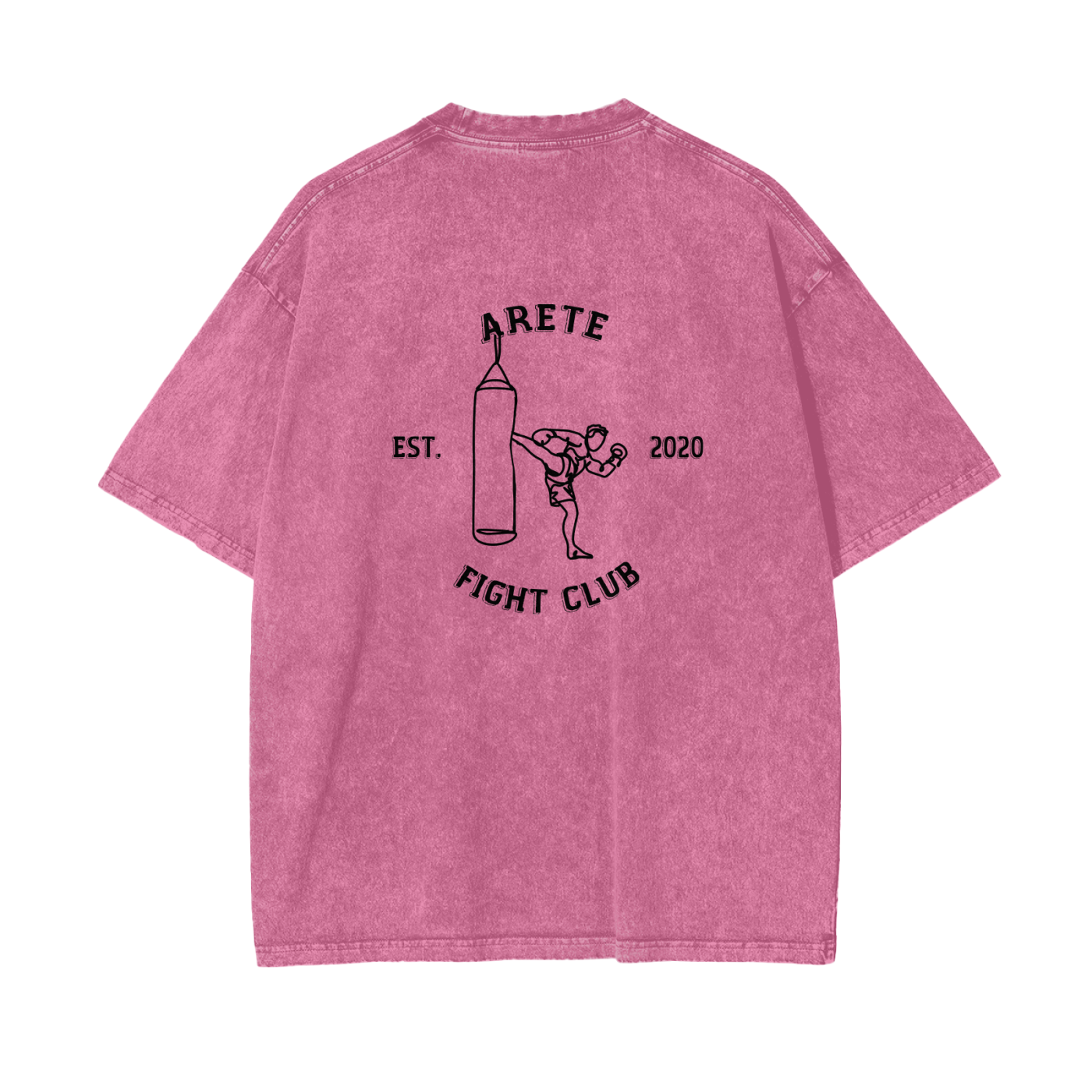 Fight Club Black Text T-shirt - ARETE