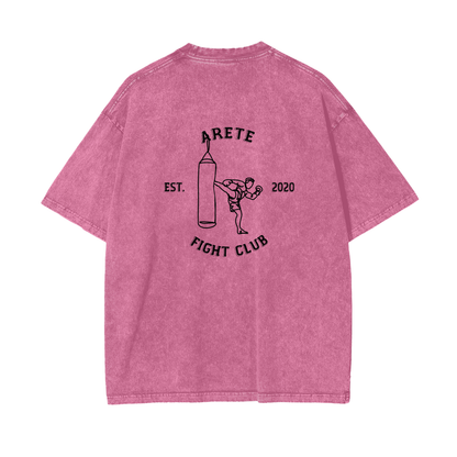 Fight Club Black Text T-shirt - ARETE