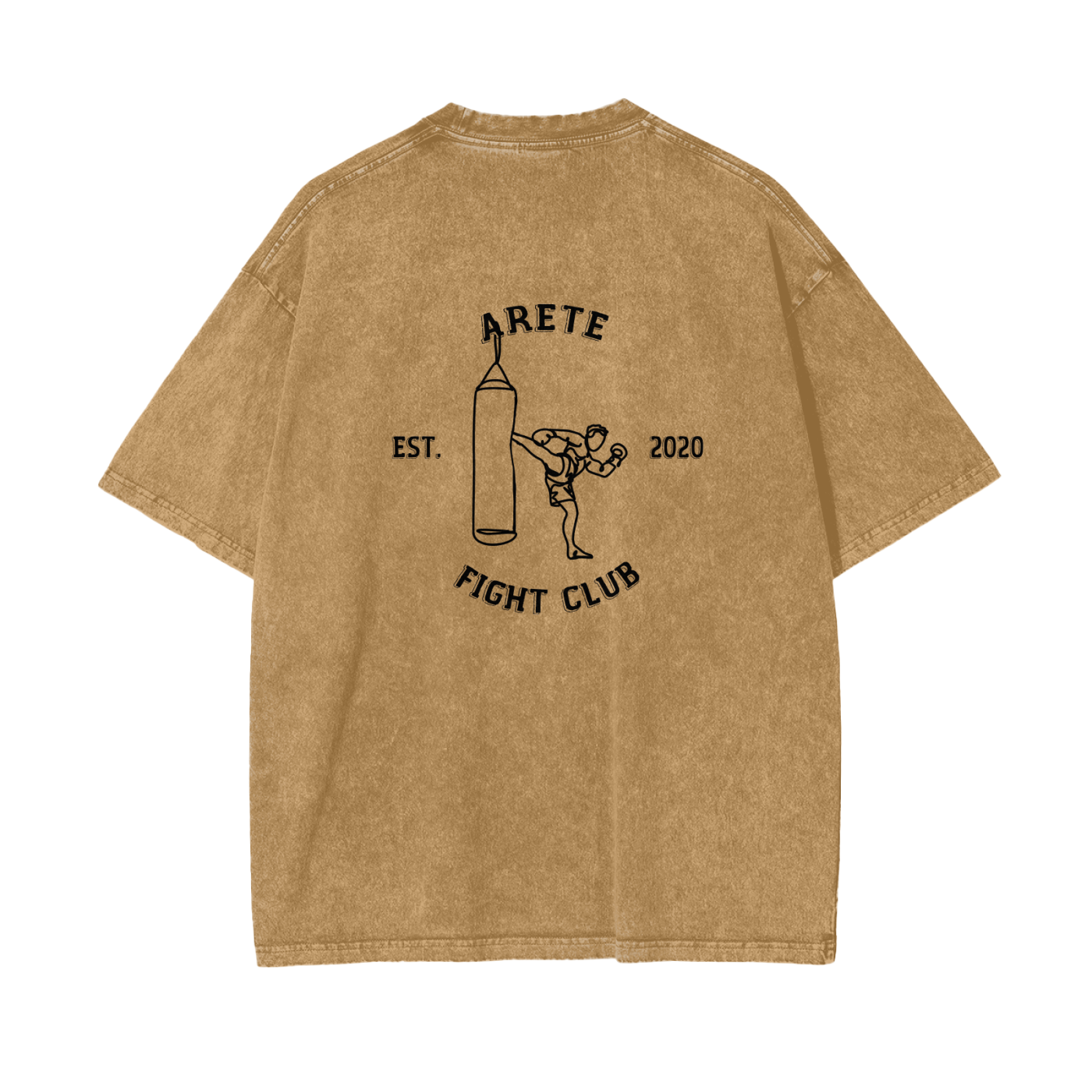 Fight Club Black Text T-shirt - ARETE