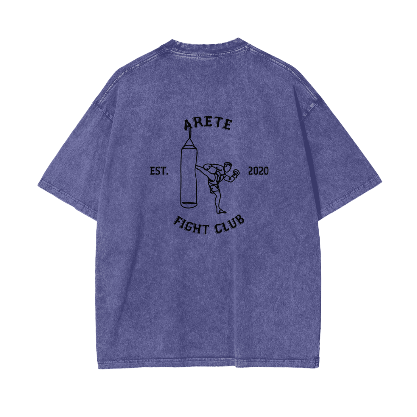 Fight Club Black Text T-shirt - ARETE