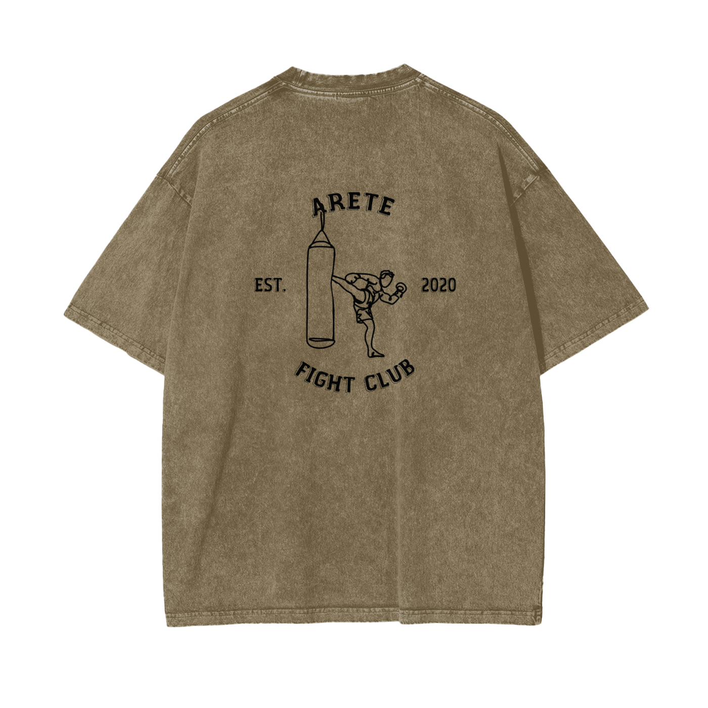 Fight Club Black Text T-shirt - ARETE