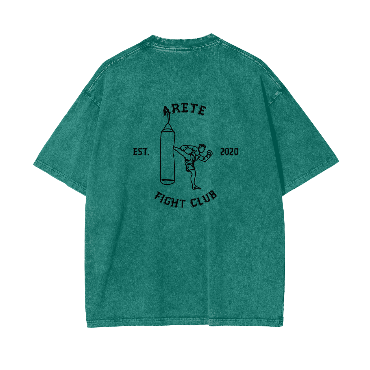 Fight Club Black Text T-shirt - ARETE