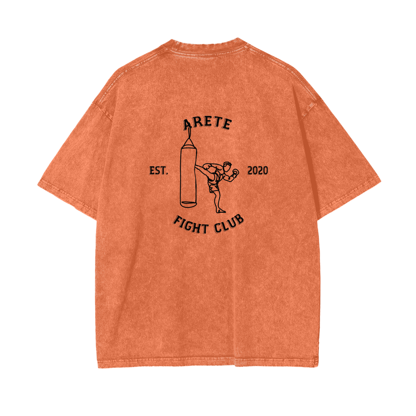 Fight Club Black Text T-shirt - ARETE