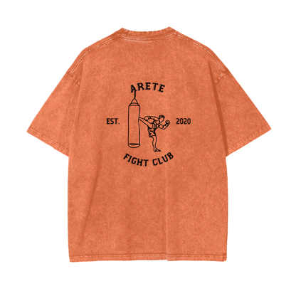 Fight Club Black Text T-shirt - ARETE