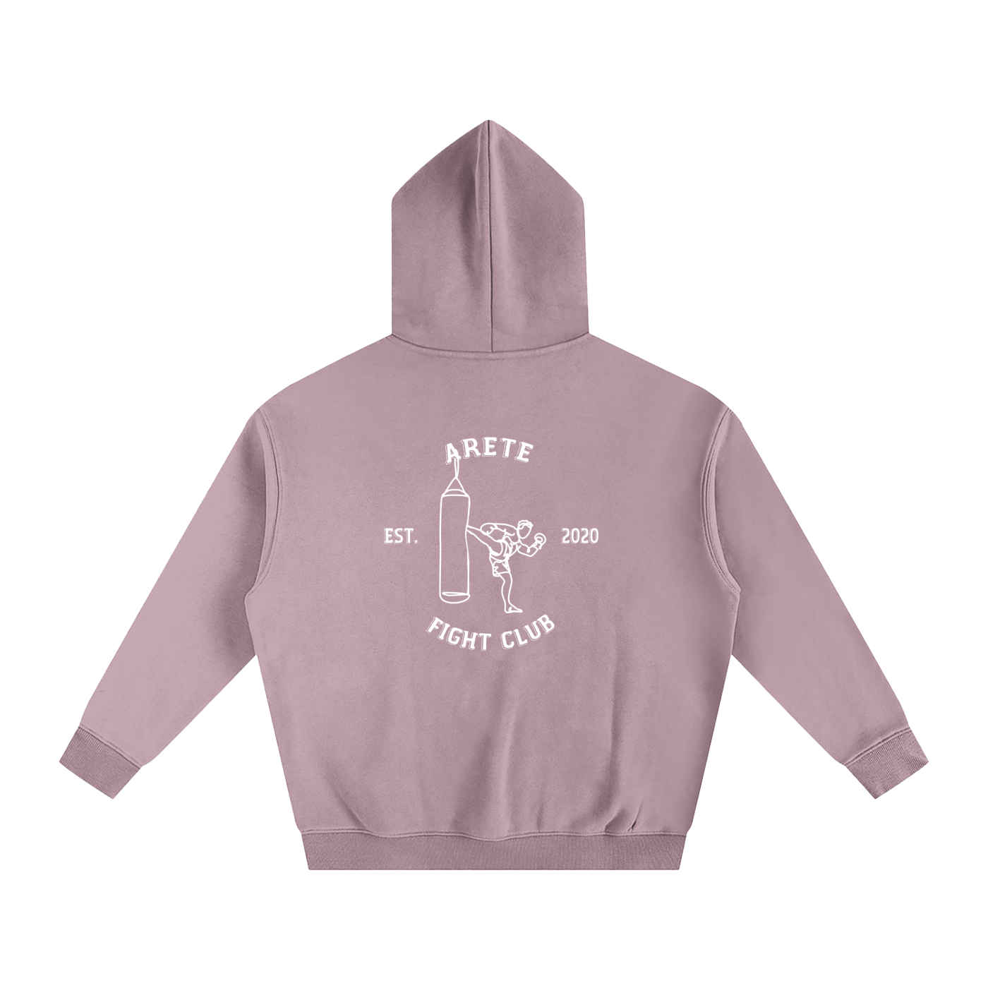 Fight Club White Text Hoodie - ARETE