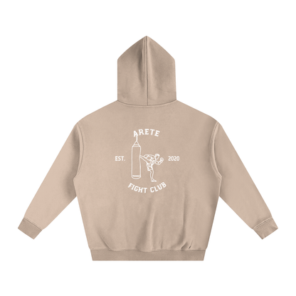 Fight Club White Text Hoodie - ARETE