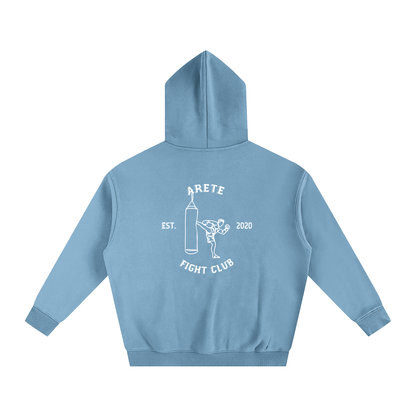 Fight Club White Text Hoodie - ARETE