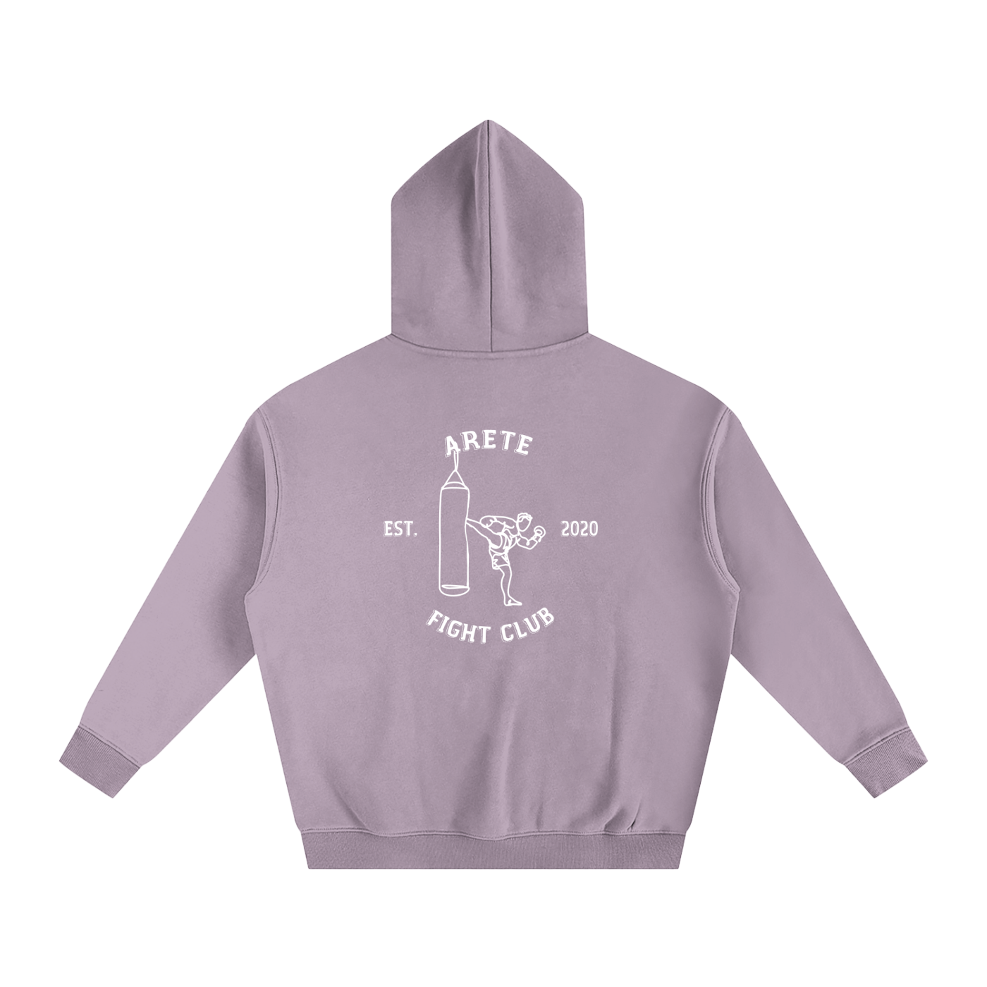 Fight Club White Text Hoodie - ARETE
