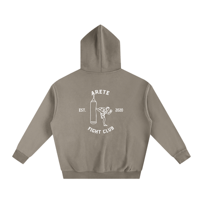 Fight Club White Text Hoodie - ARETE
