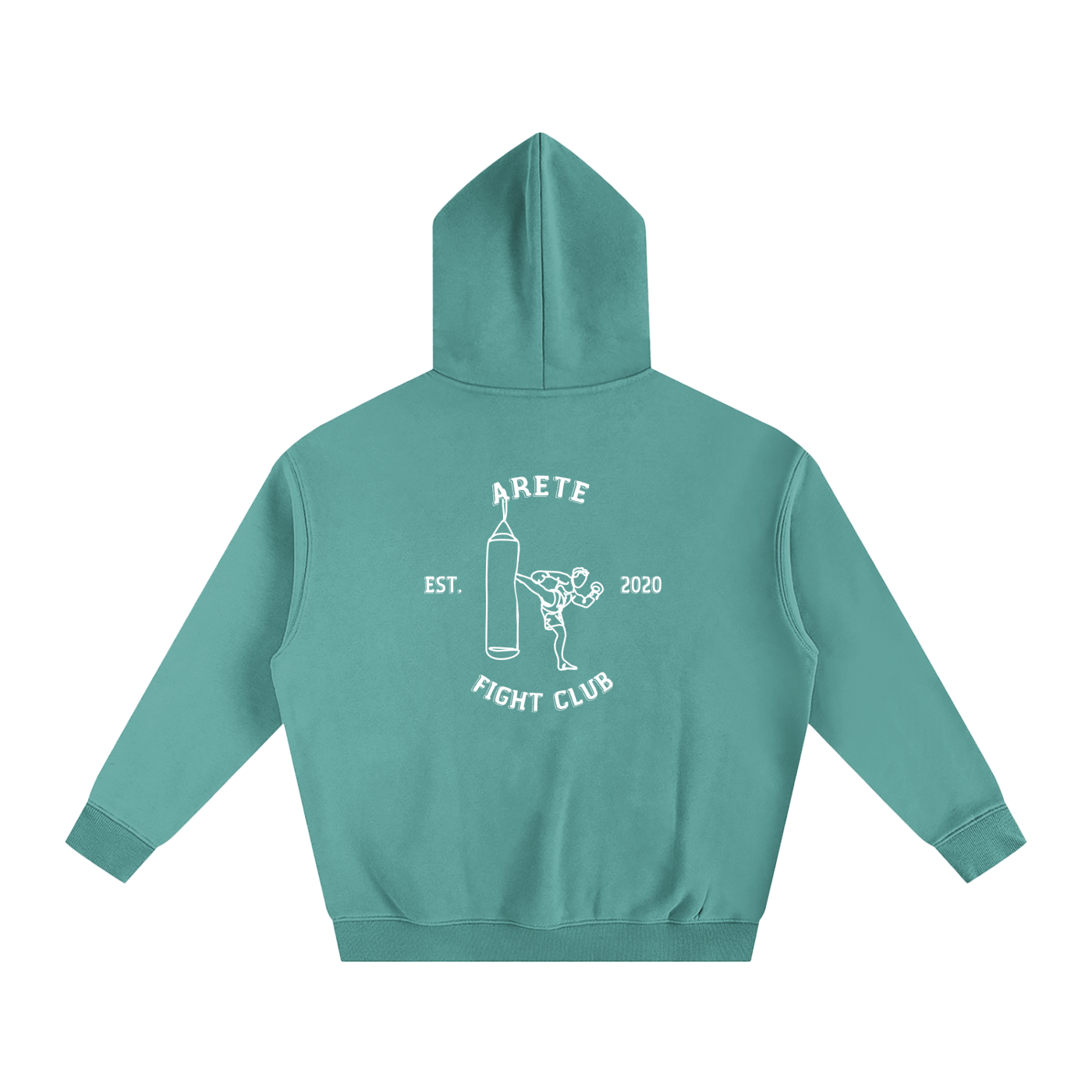 Fight Club White Text Hoodie - ARETE