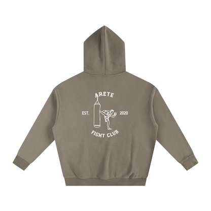 Fight Club White Text Hoodie - ARETE